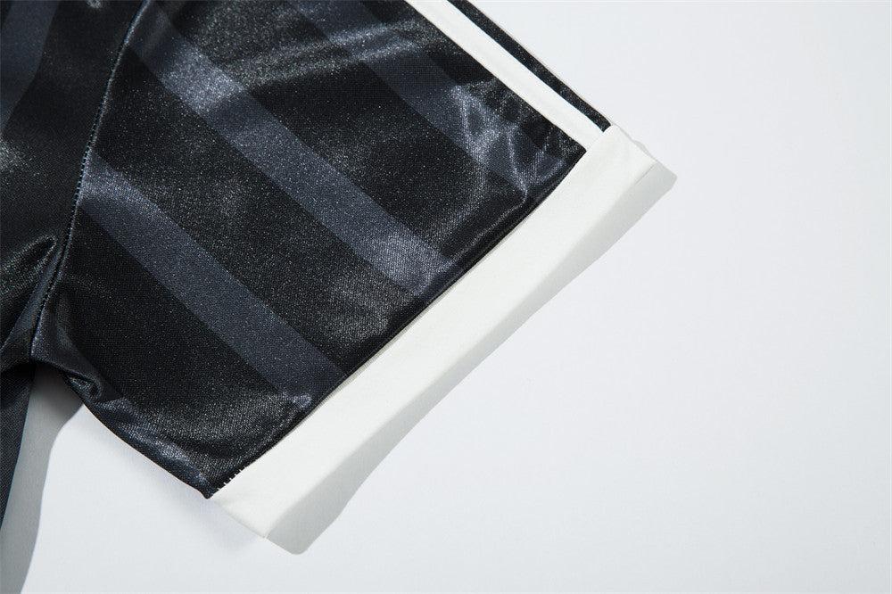 Retro Striped | Oversized Jersey - Luxuryurbanwear