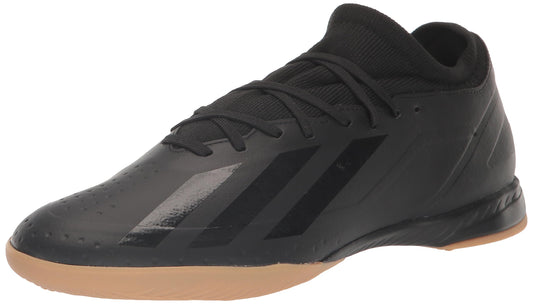 adidas unisex-adult X Crazyfast.3 Indoor Core Black/Core Black/Core Black 7.5