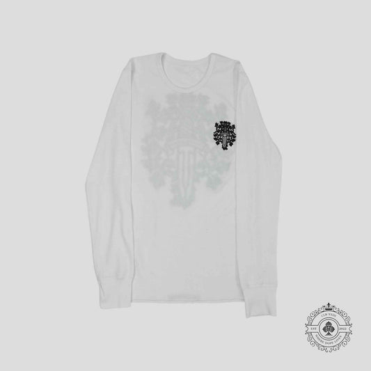 Chrome Hearts Dagger Thermal Long Sleeve in White