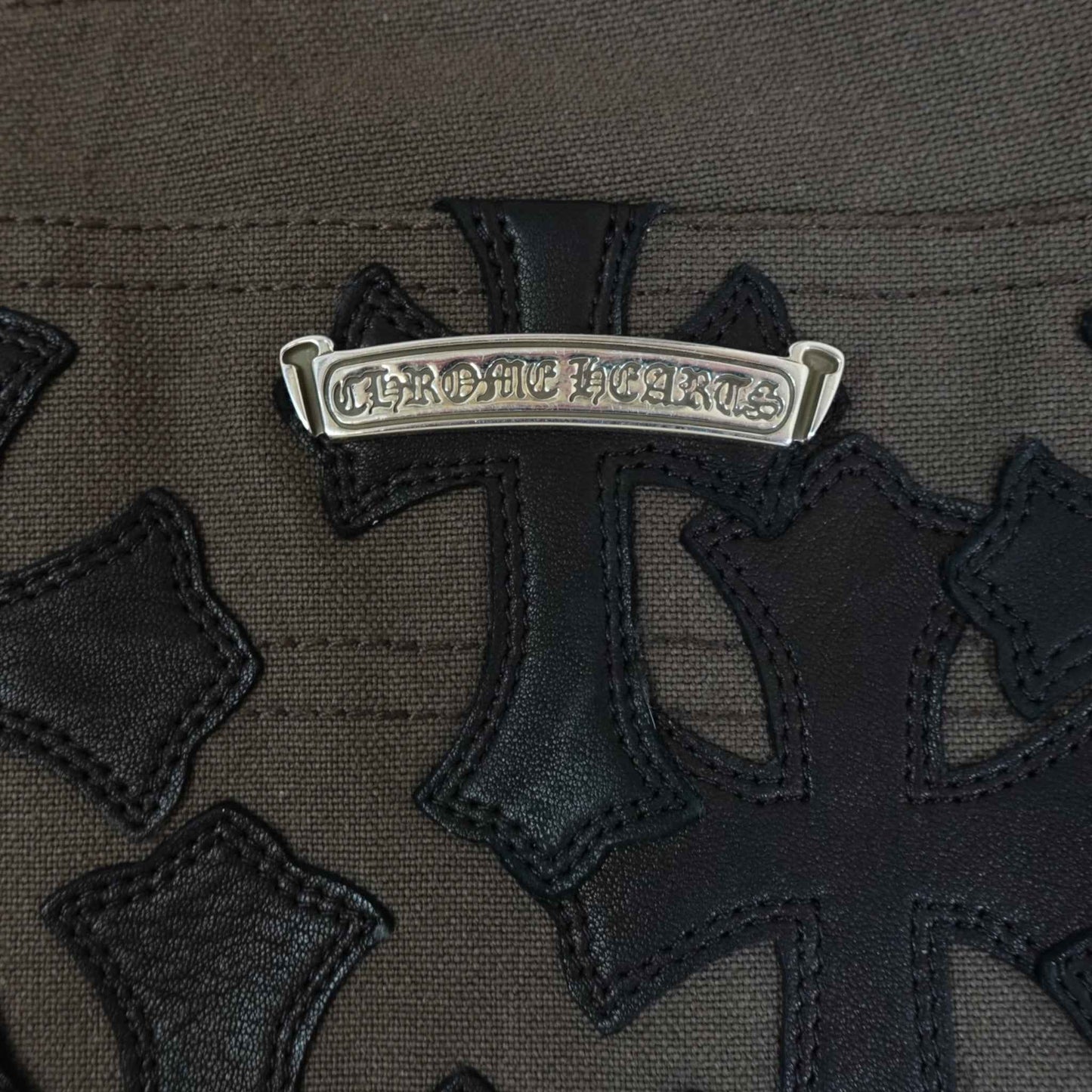 Chrome Hearts Double Knee Carpenter Pants in Brown