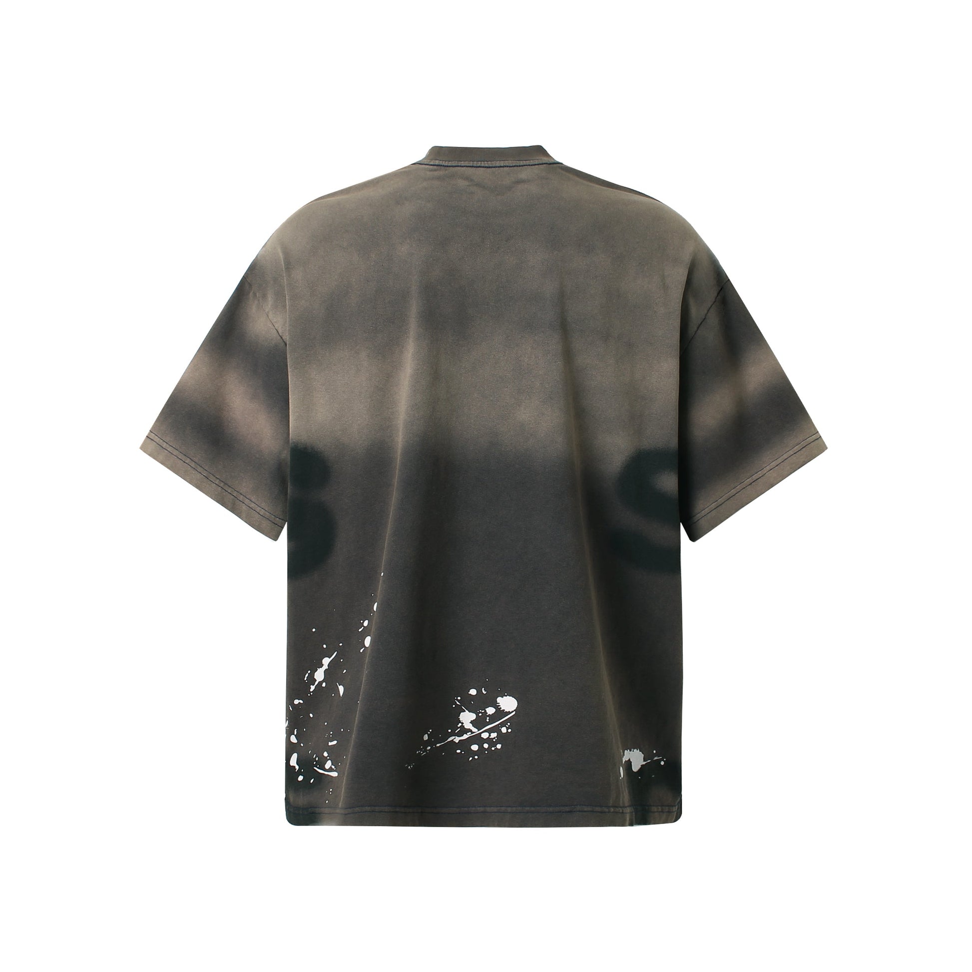 Spray Graphic Print | Oversized T-Shirt - Luxuryurbanwear