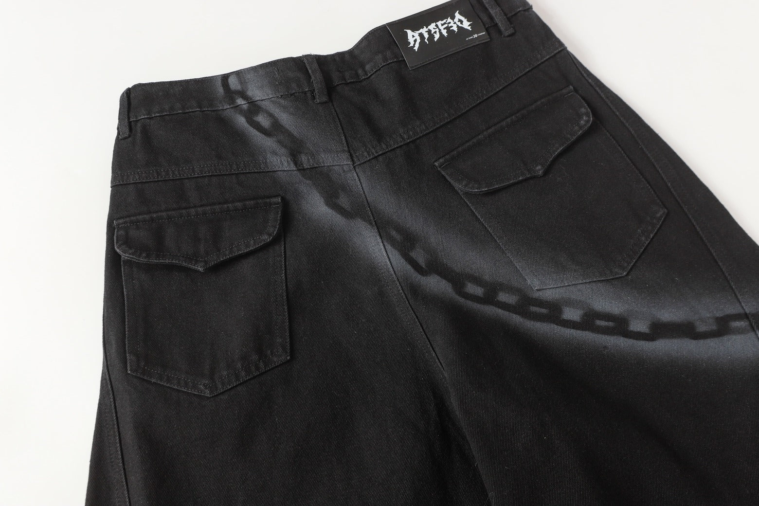 Chain Print | Baggy Jeans - Luxuryurbanwear