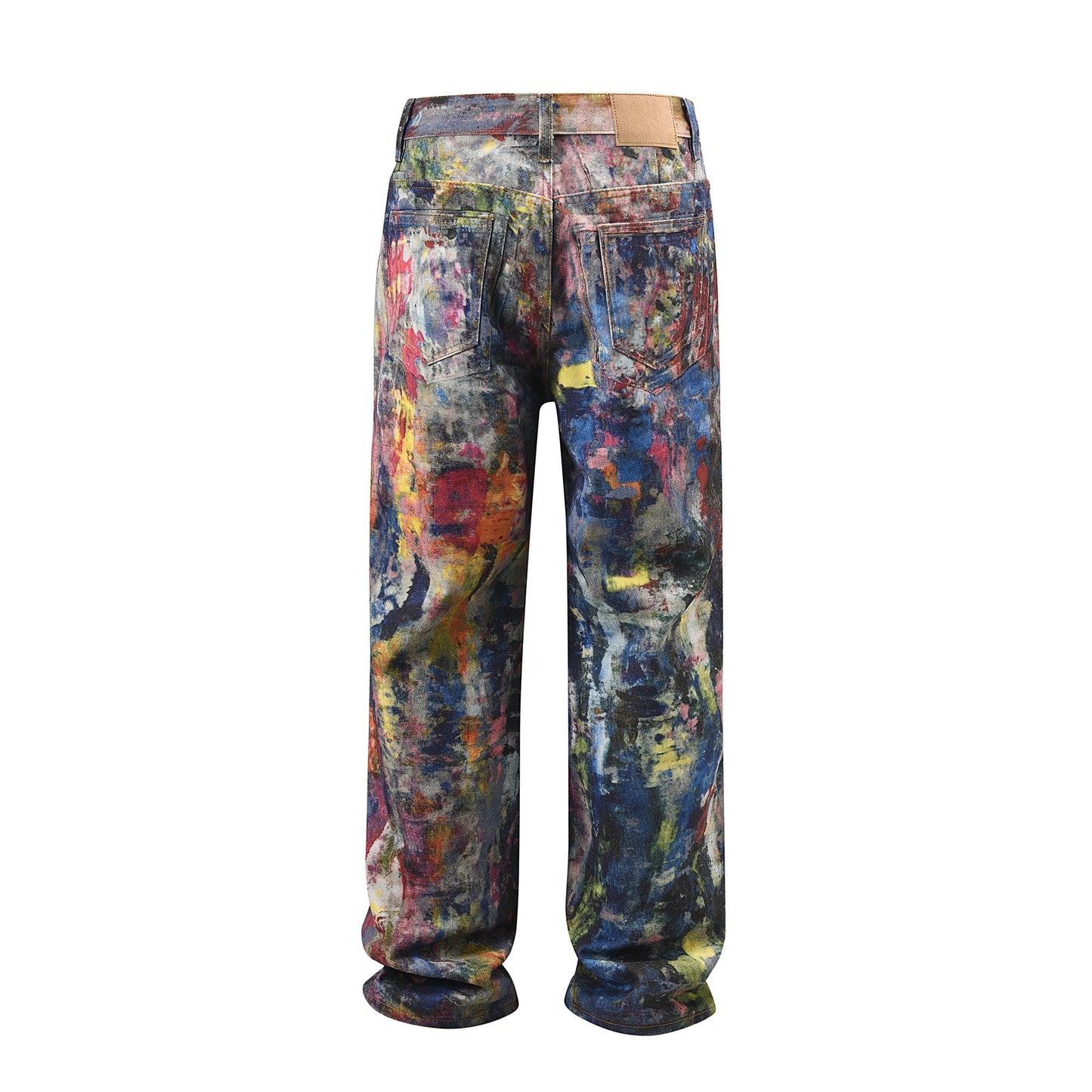Multicolor Paint Splash | Denim Jeans - Luxuryurbanwear