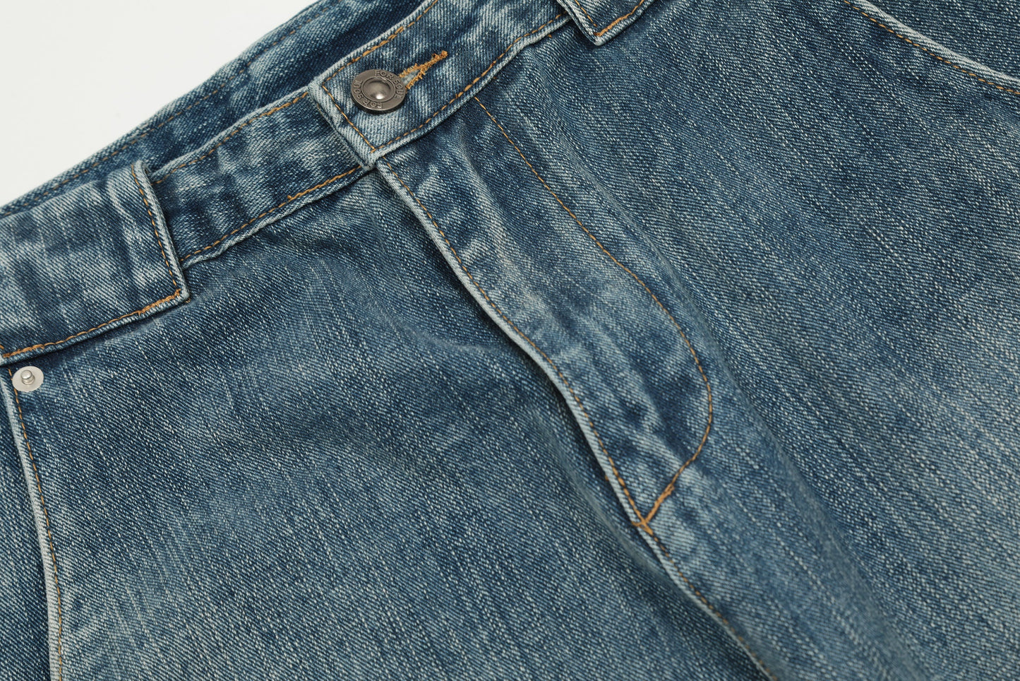 Washed Wide Leg | Vintage Denim Jeans - Luxuryurbanwear