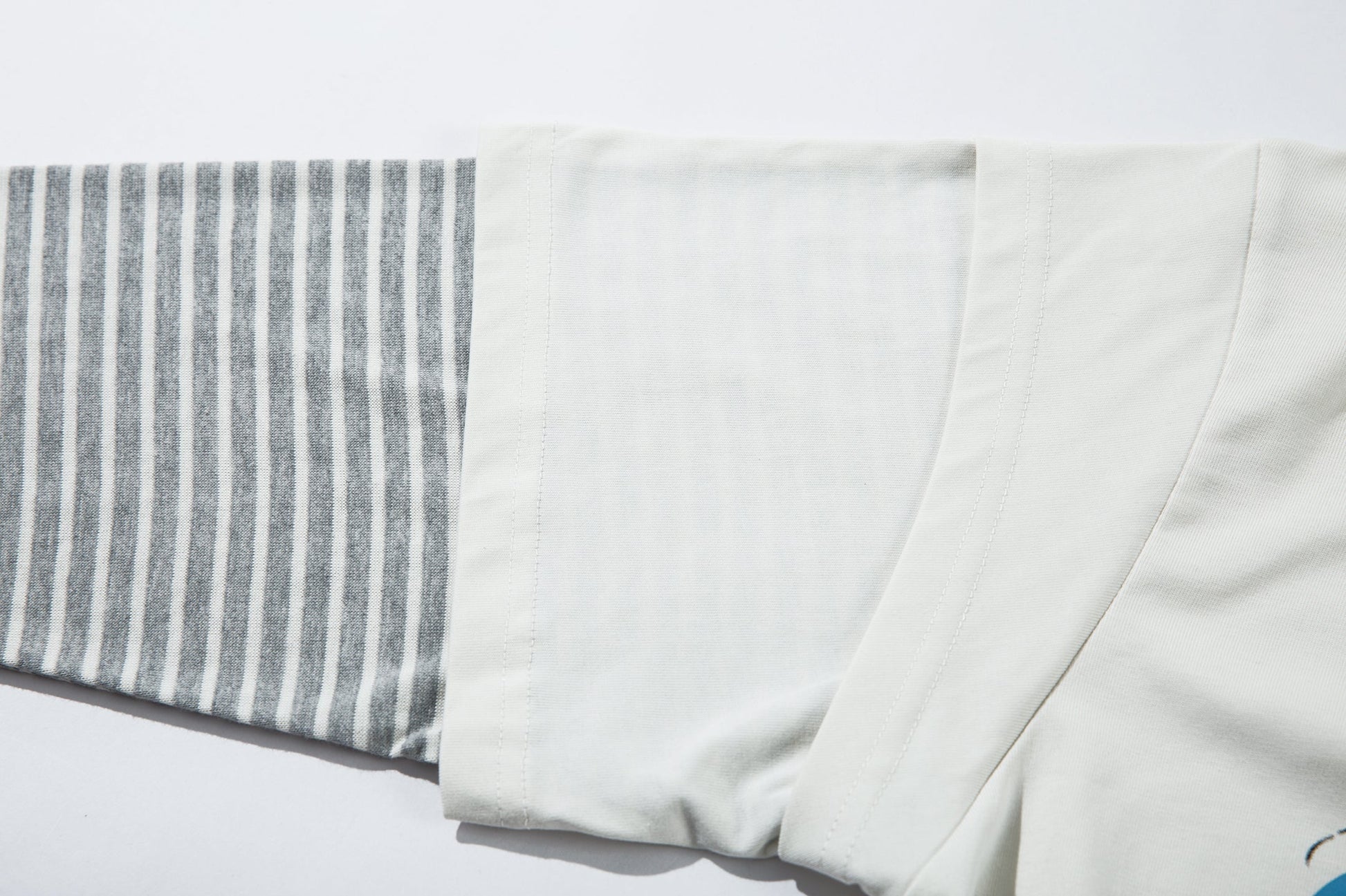 Punk Letters Patchwork | Stripe Sweatshirt - Luxuryurbanwear