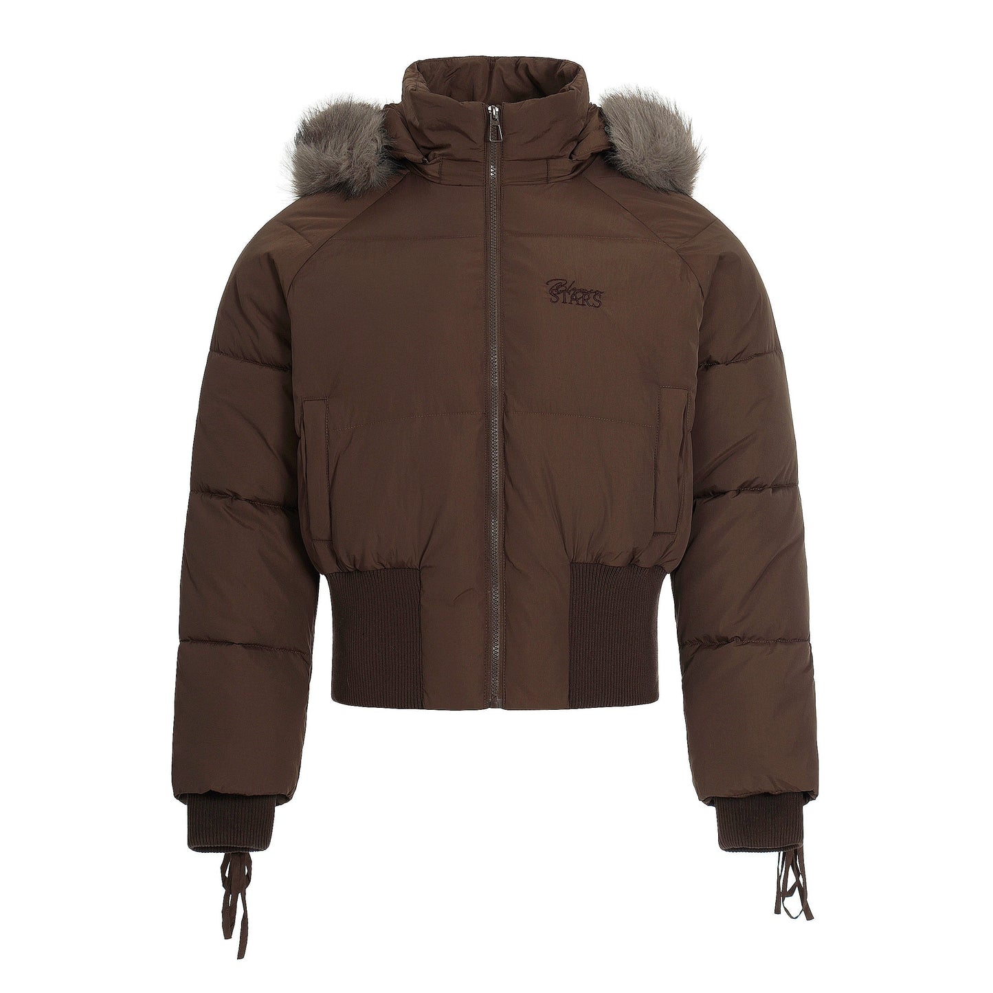 Alpine Fuse | Logo Patch Hooded Puffer - Luxuryurbanwear
