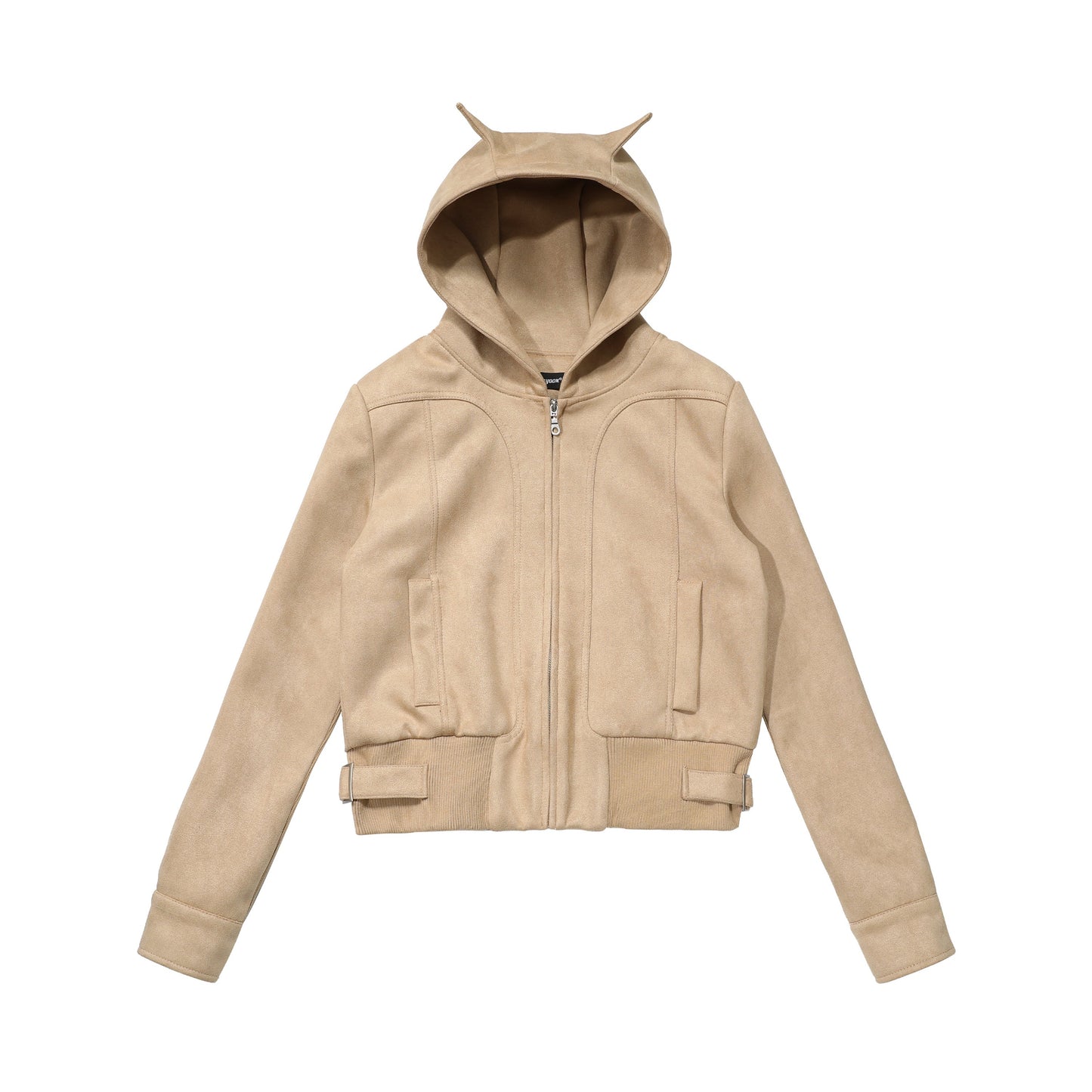 Puppy Paws | Knitted Cardigan with Faux Fur Hood - Luxuryurbanwear