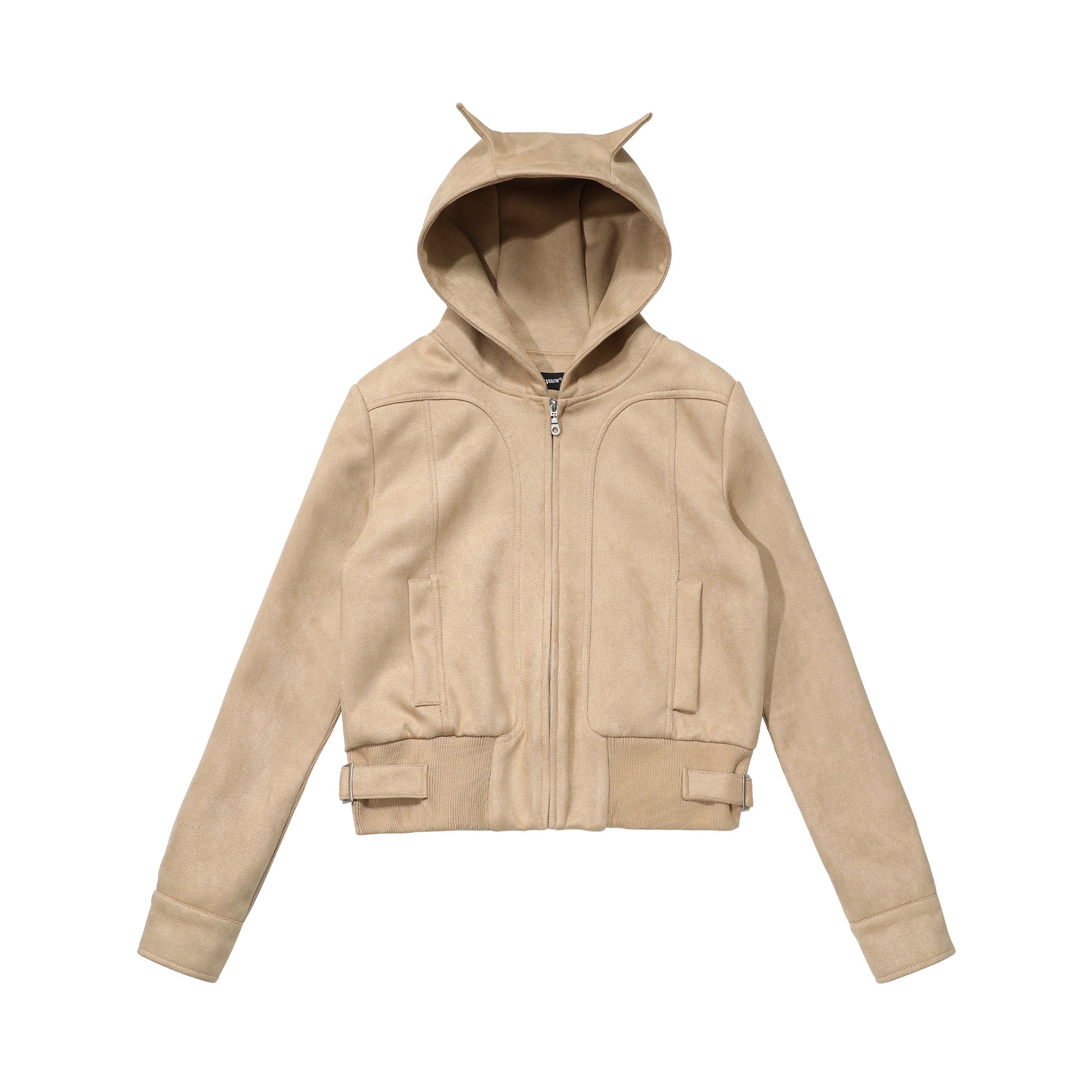 Puppy Paws | Knitted Cardigan with Faux Fur Hood - Luxuryurbanwear