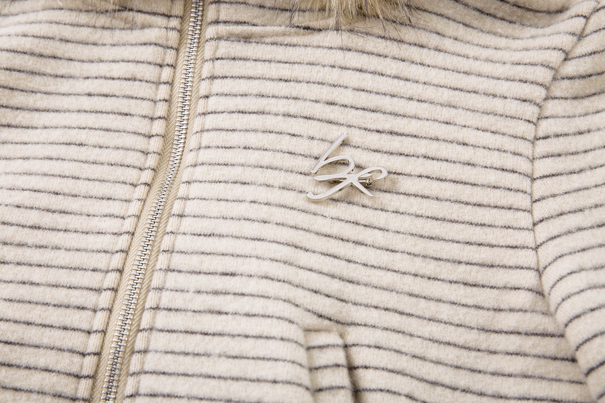 Stone Haze | Washed Denim Jacket with Zip Front - Luxuryurbanwear
