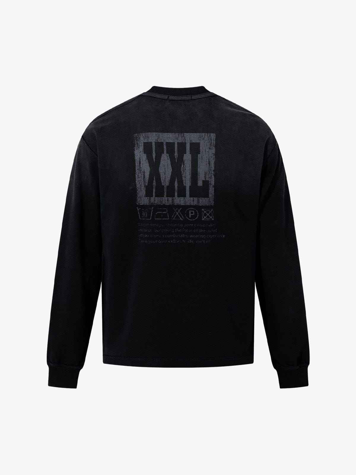Long Sleeve Dirty Dyed