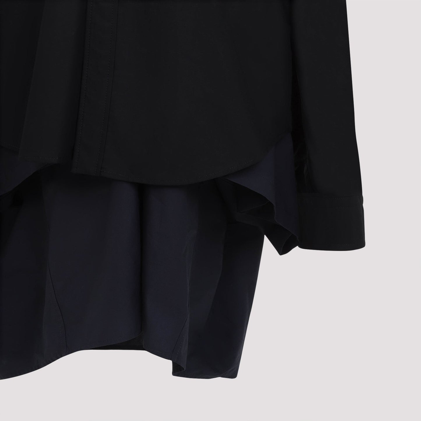 Balenciaga Maxi Patched Shirt Women