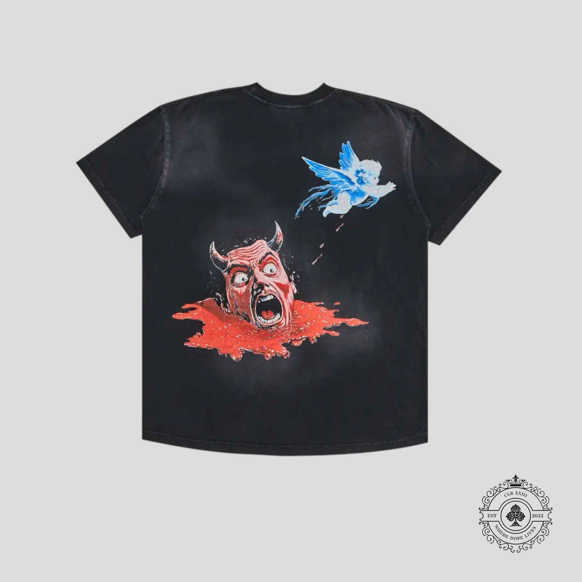 Hellstar Devil Ozzy Tee in Black