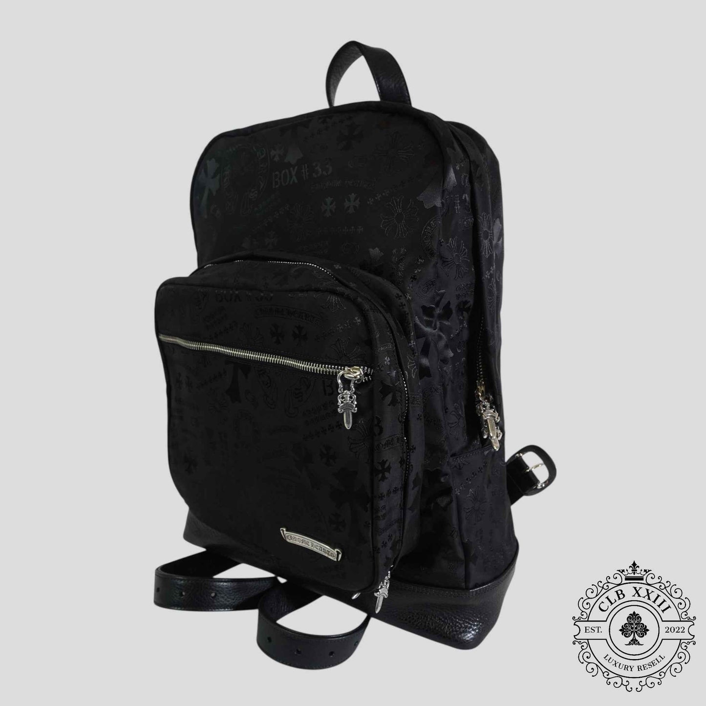 Chrome Hearts Nylon Stencil 7th Grade Backpack