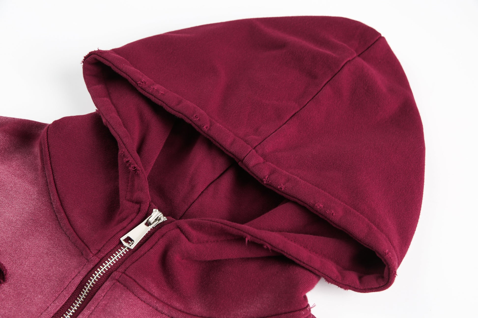 Distressed | Dip-Dye Hoodie - Luxuryurbanwear
