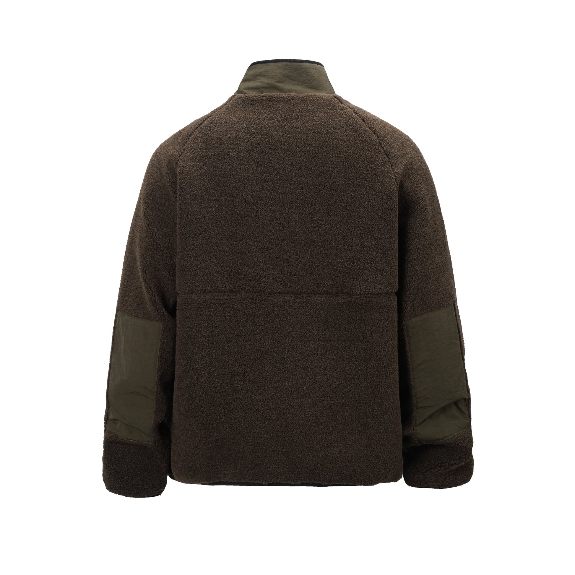 Color Block Patchwork | Fleece Jacket - Luxuryurbanwear