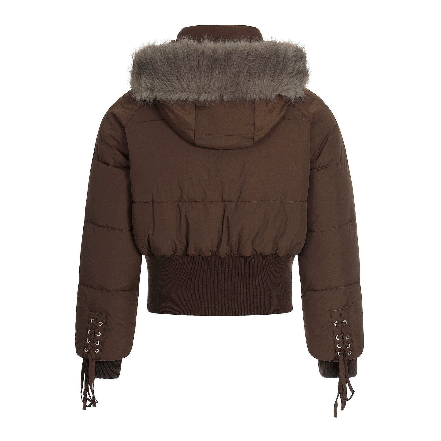 Alpine Fuse | Logo Patch Hooded Puffer - Luxuryurbanwear