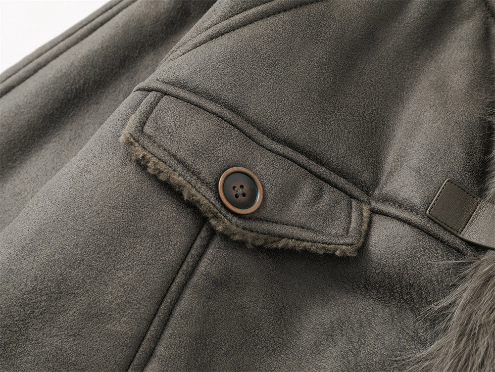 Desert Whisper | Cat-Eared Fleece Hoodie - Luxuryurbanwear