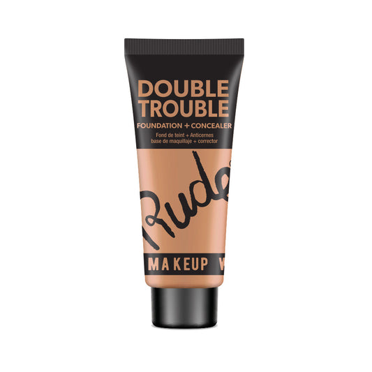 RUDE Double Trouble Foundation + Concealer - Suede 15