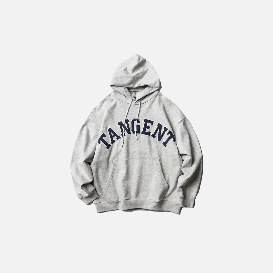 Japanese Style Letter Print Cotton Hoodie - Luxuryurbanwear