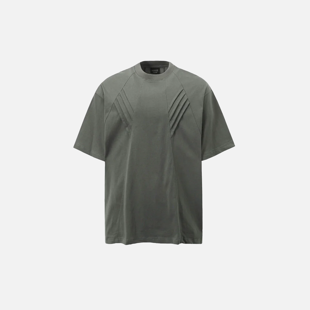Lightweight Patchwork Grunge Urban Cotton T-Shirt - Luxuryurbanwear
