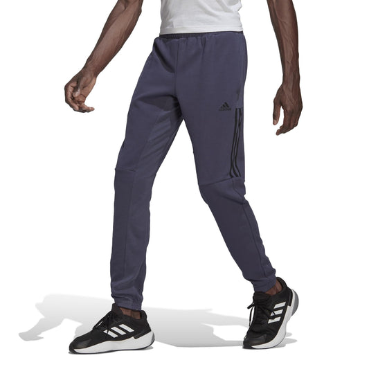 adidas Mens AEROREADY Yoga Pants Shadow Navy/Black Large