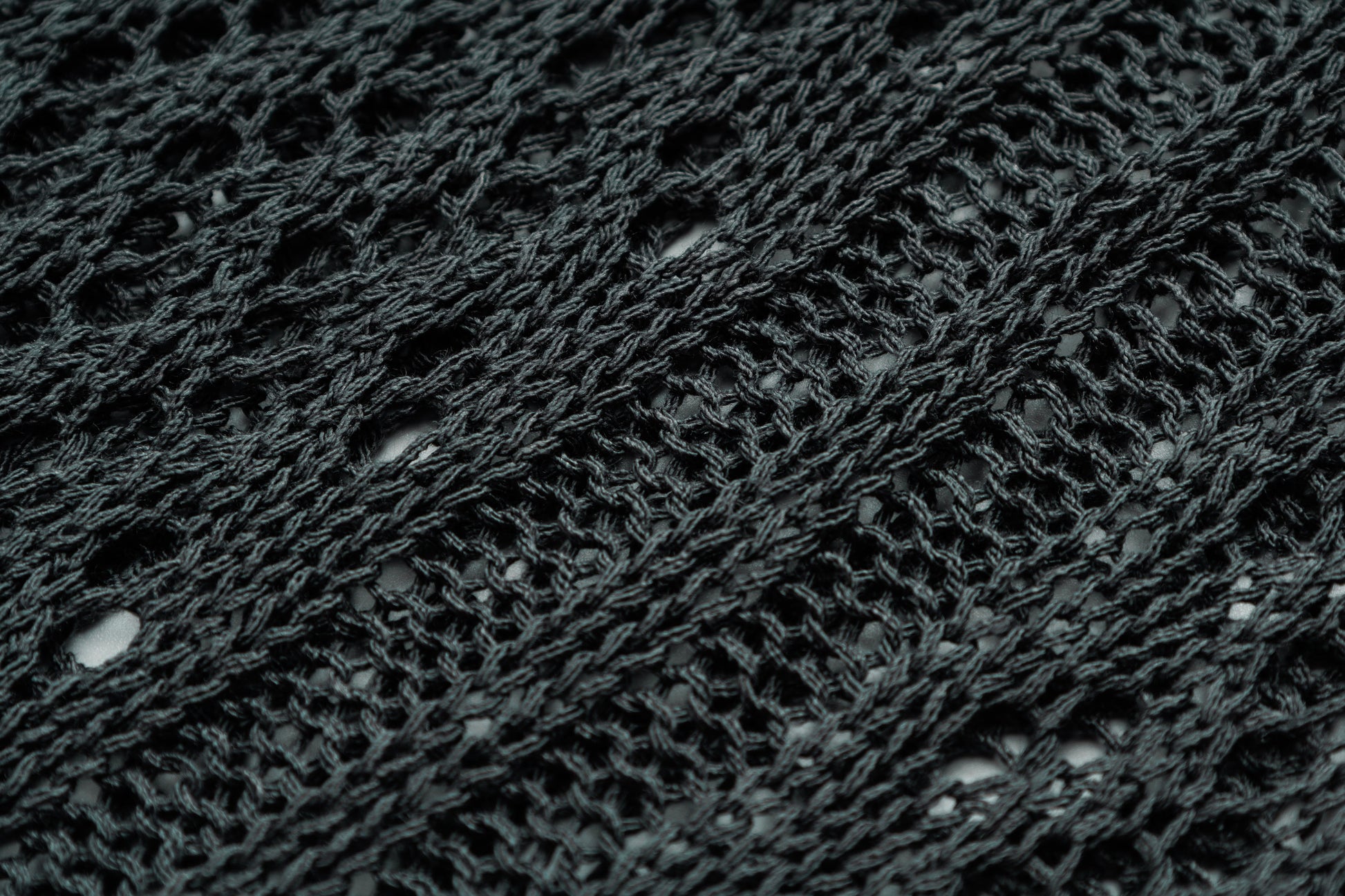 Crochet Mesh | Knit Zip Up Hoodie - Luxuryurbanwear