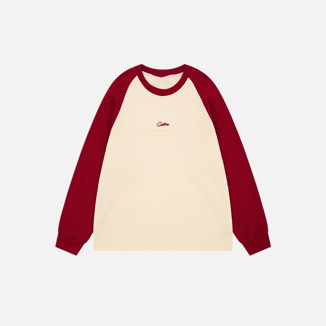 Flexible Letter Hio Hop Embroidery Long Sleeve T-Shirt - Luxuryurbanwear