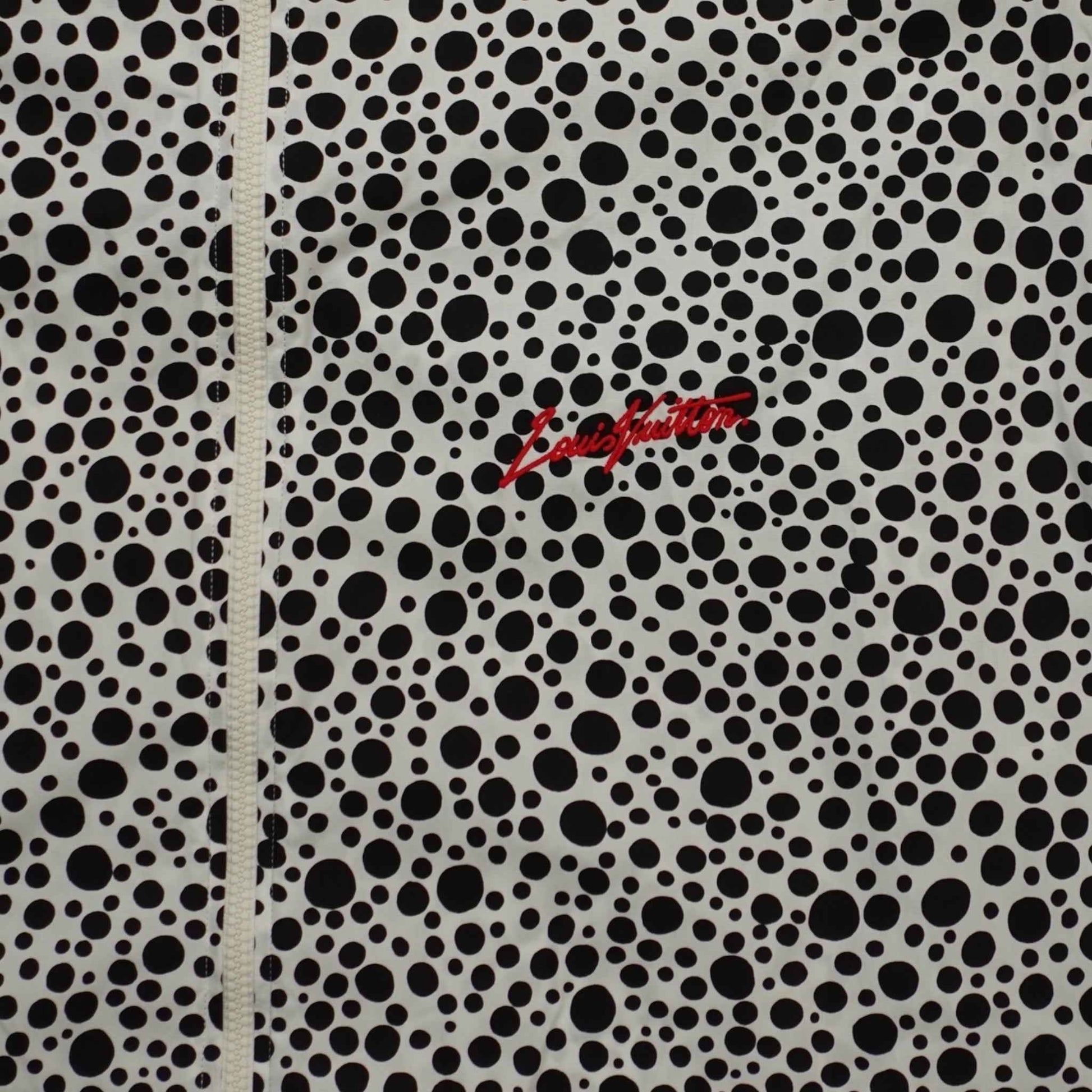 Louis Vuitton Infinity Dots Zipped Shirt in White