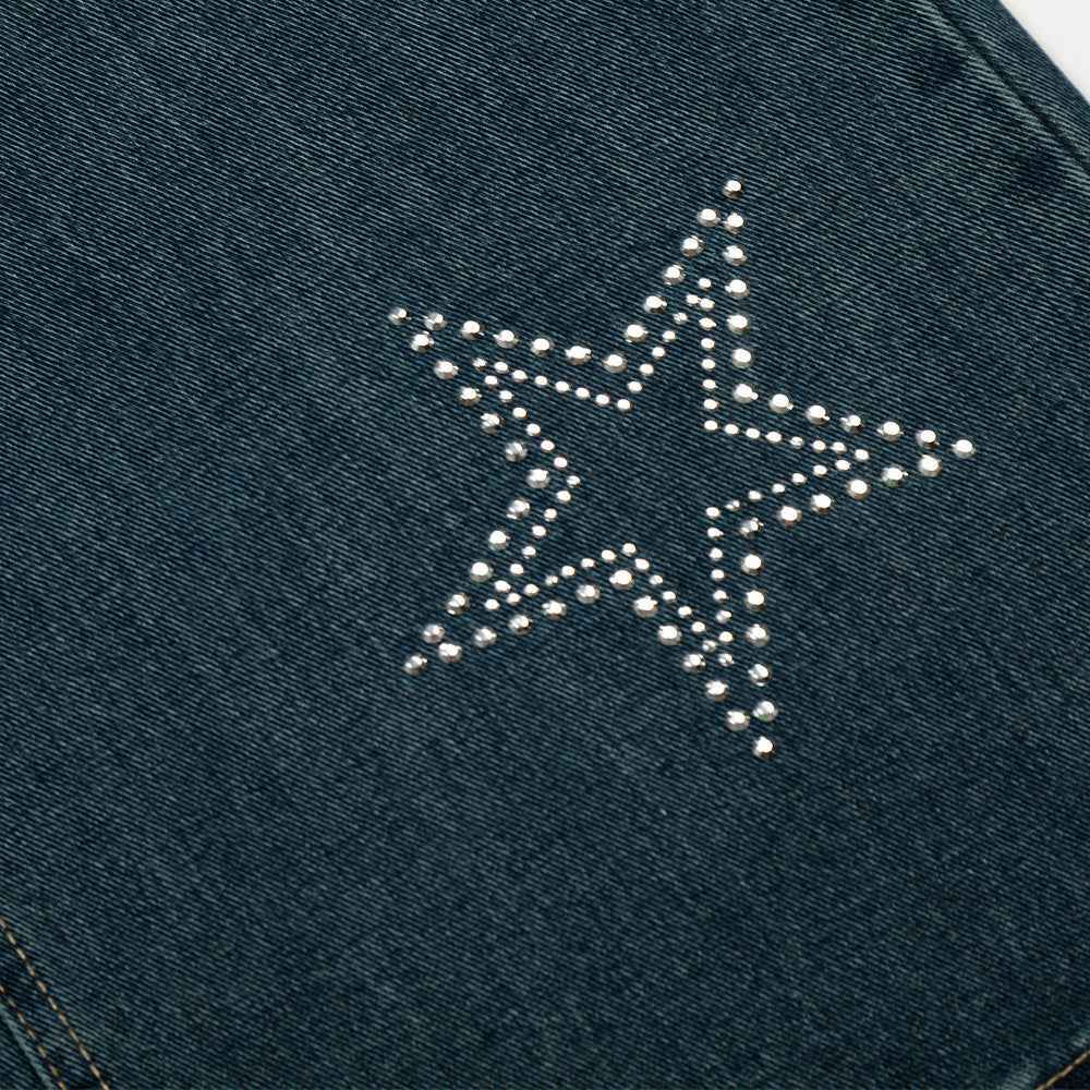 Y2K Cool Stylish Denim Straight Leg Jeans