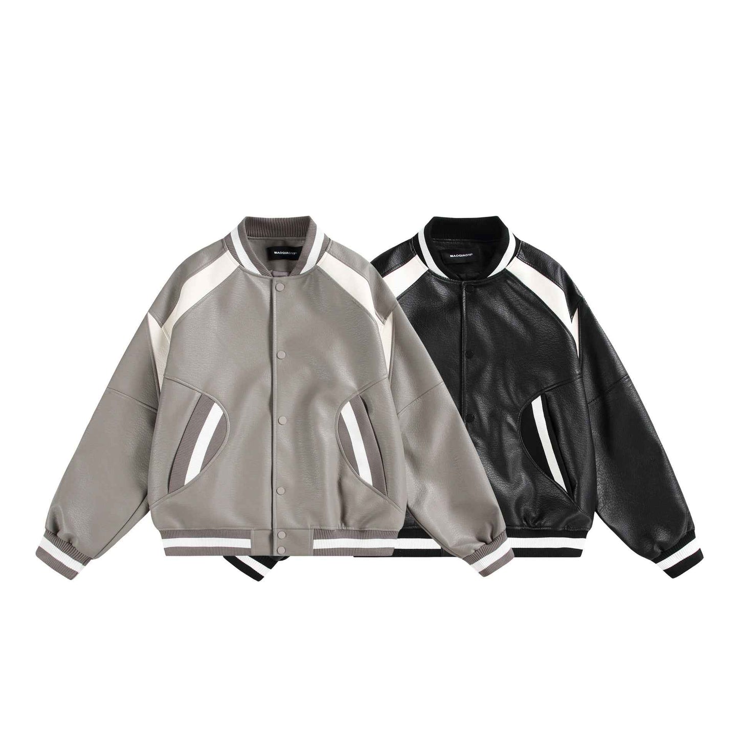 Japanese workwear Retro High Street leather Jacket
