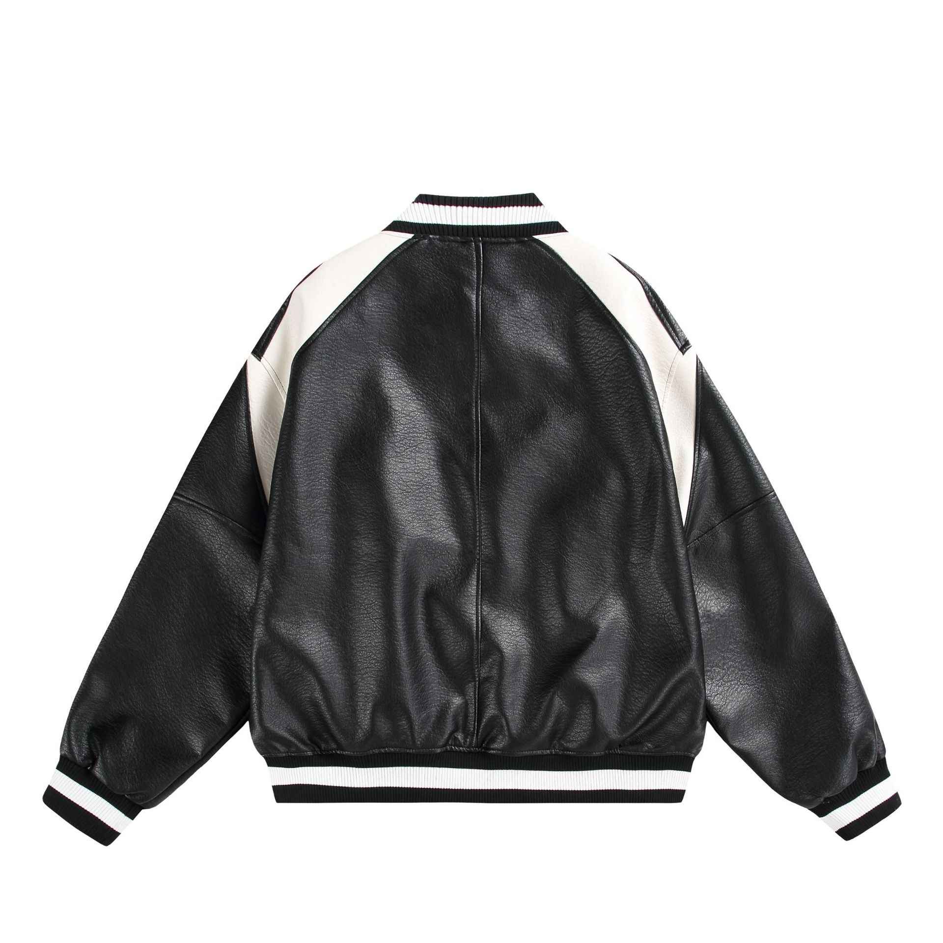 Japanese workwear Retro High Street leather Jacket