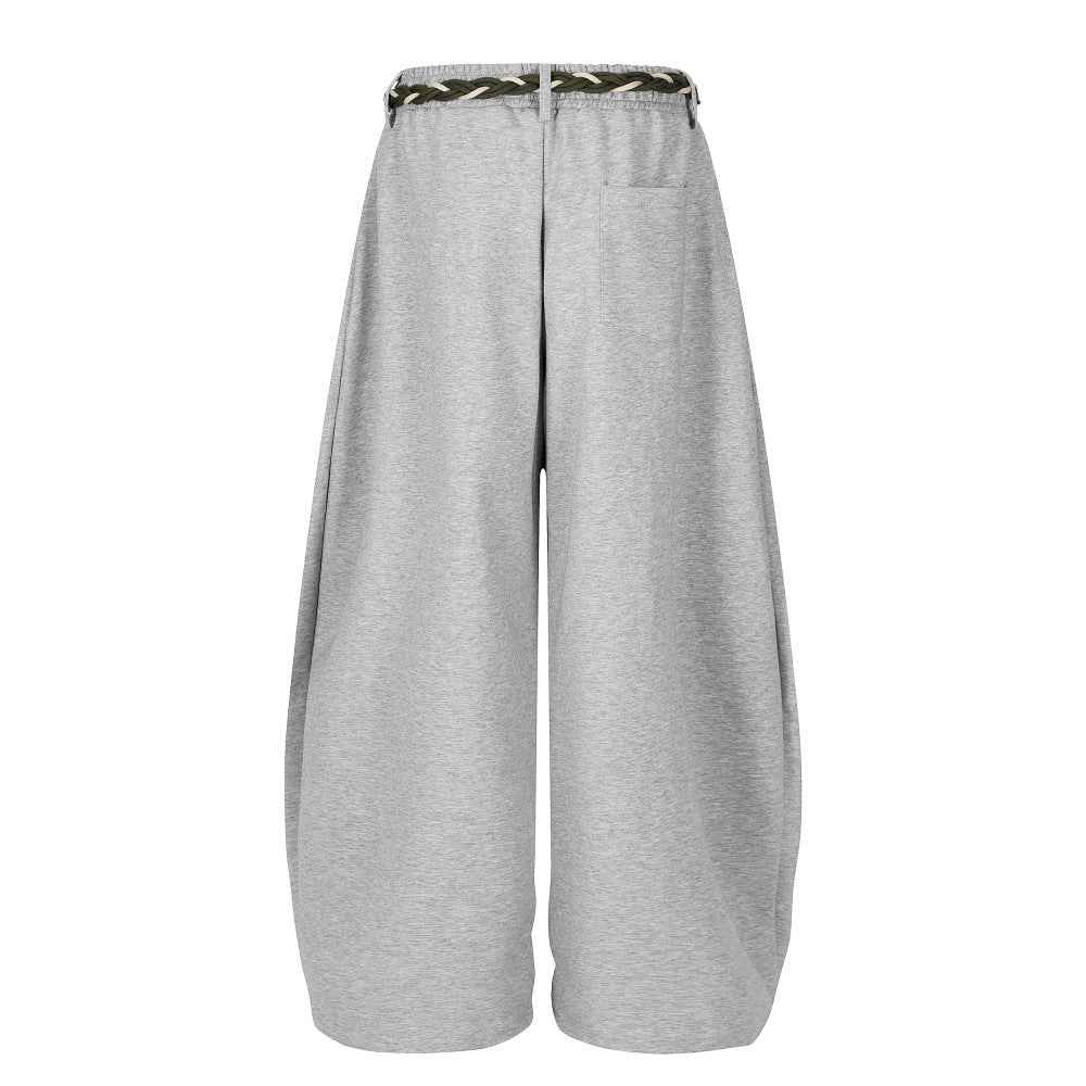 Y2K American Vibe Wide Leg Drawstring Sweatpants