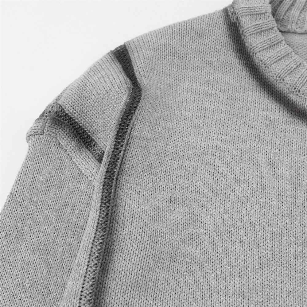 Men Flattering Trendy Oversized Knit Cardigan