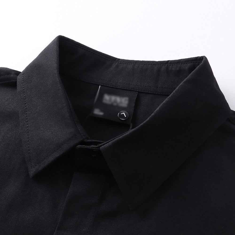 Breathable Graffiti Print Loose Fit Button-Up Casual Shirt