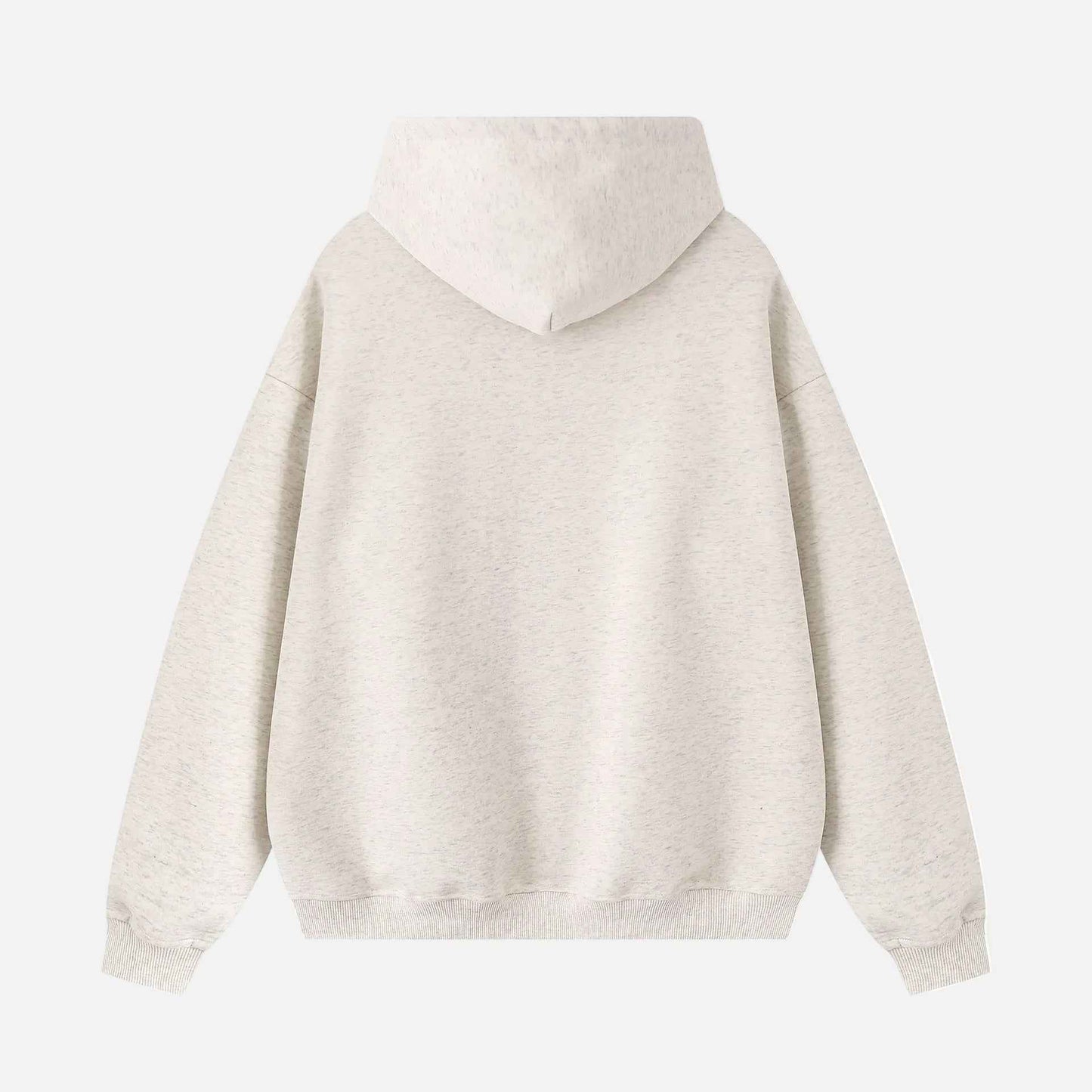 American Style Retro Dog Print Loose Hoodie