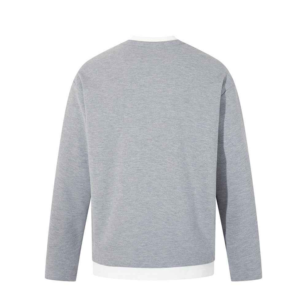Elevated Stylish V-Neck Long Sleeve T-Shirt