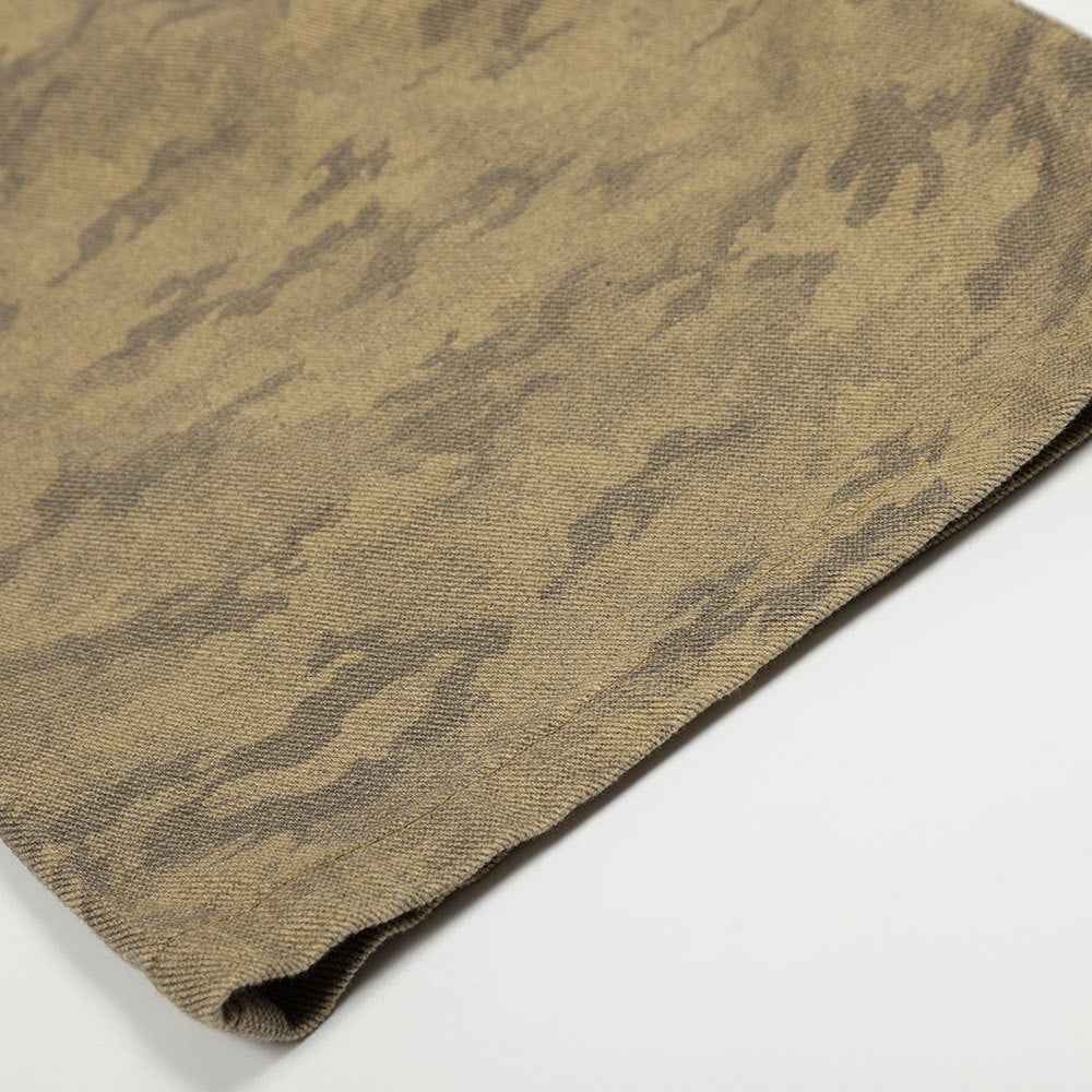 Streetwear Dark Punk Camouflage Utility Wide Leg Jeans