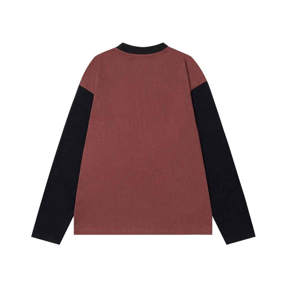 Gothing Colorful Rockstar Print Long Sleeve T-Shirt