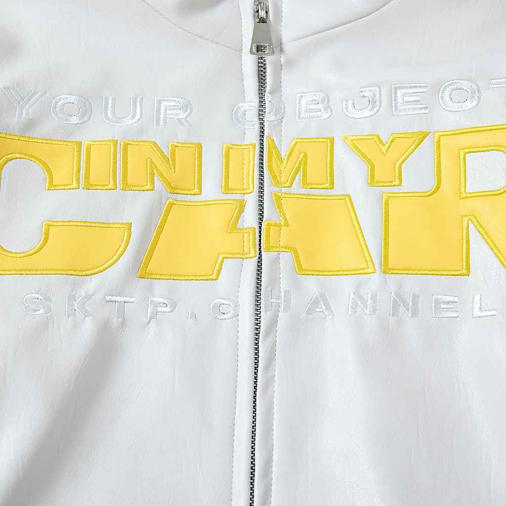 High-Quality Biker Style Motorcycle PU Leather Jacket