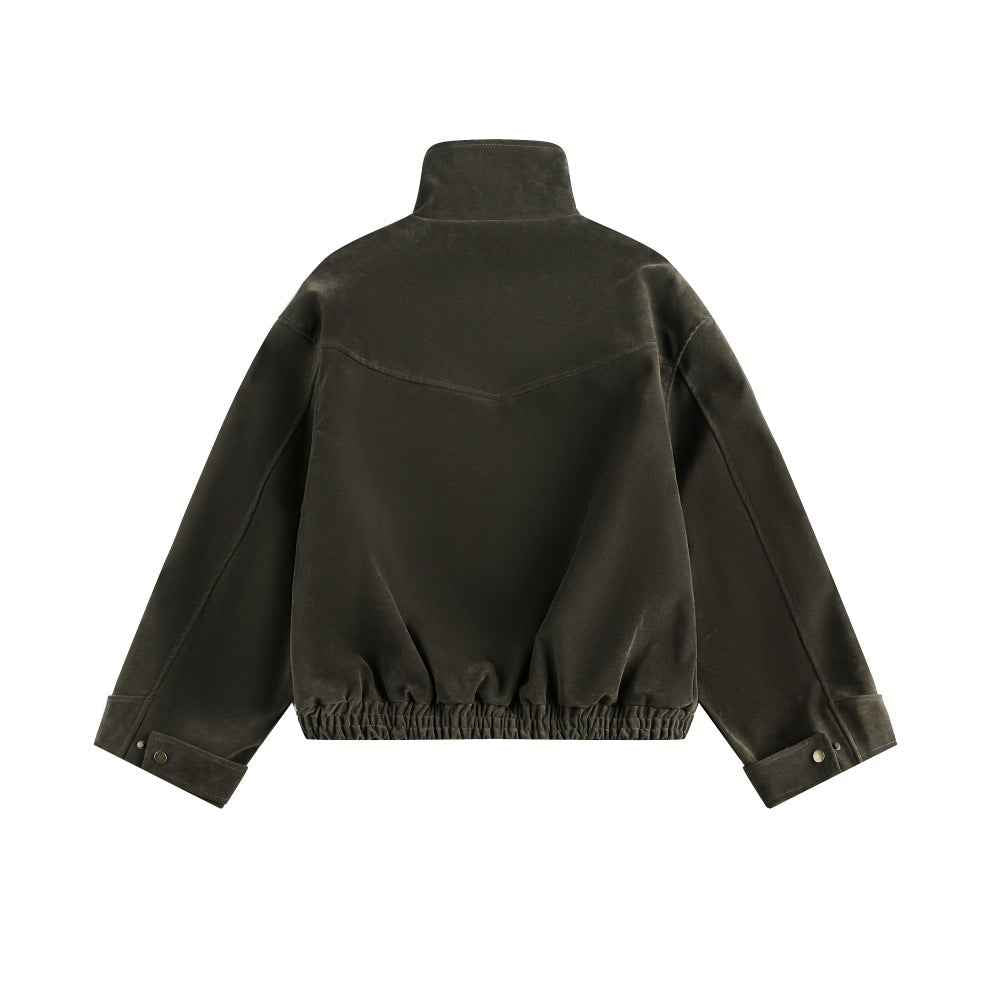 Effortless Chic Punk Vibe Loose Fit Jacket