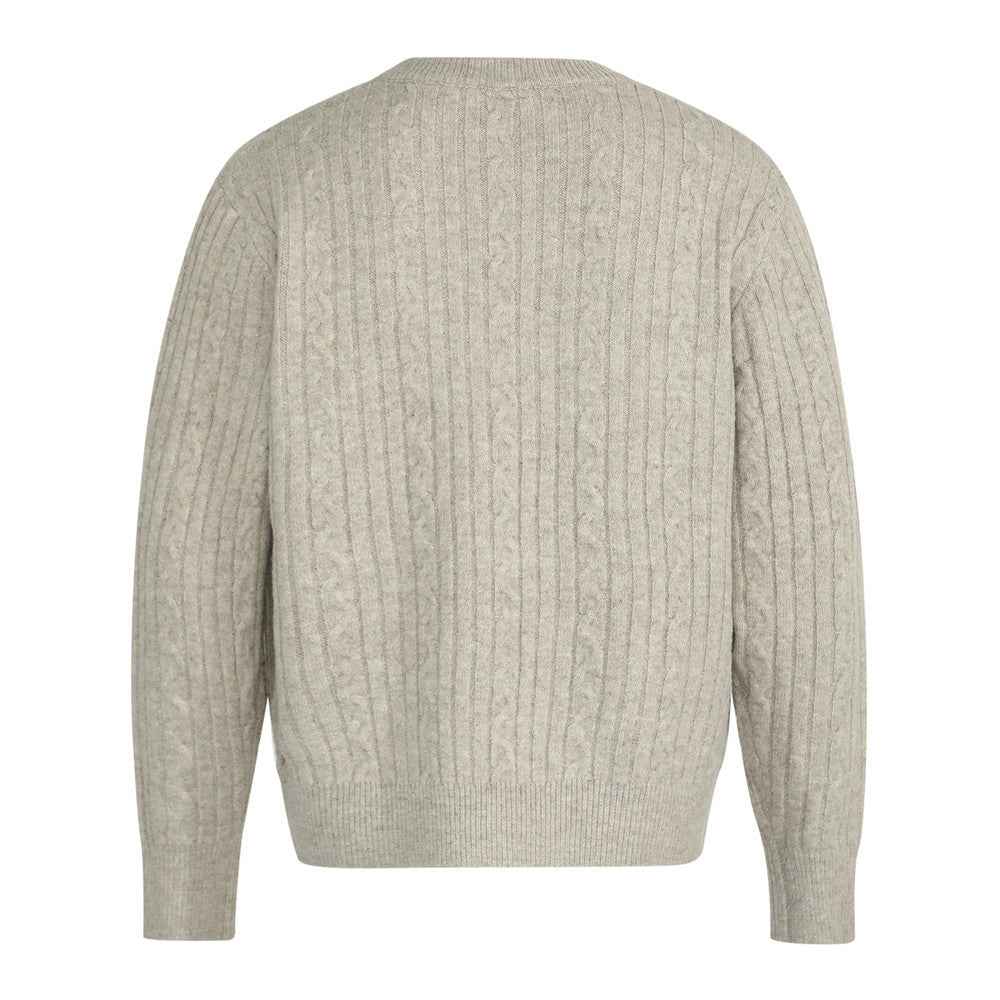 Autumn Men Cozy Knit V-Neck Sweater