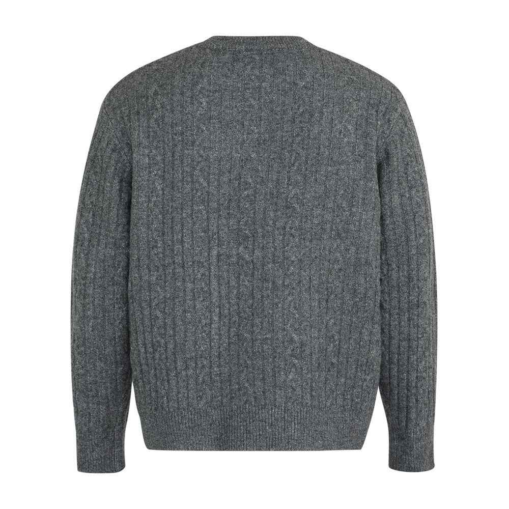 Autumn Men Cozy Knit V-Neck Sweater