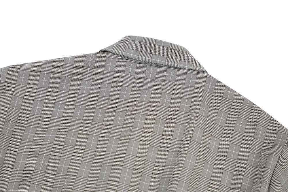 Winter Men Stylish Plaid Collar Casual Jacket