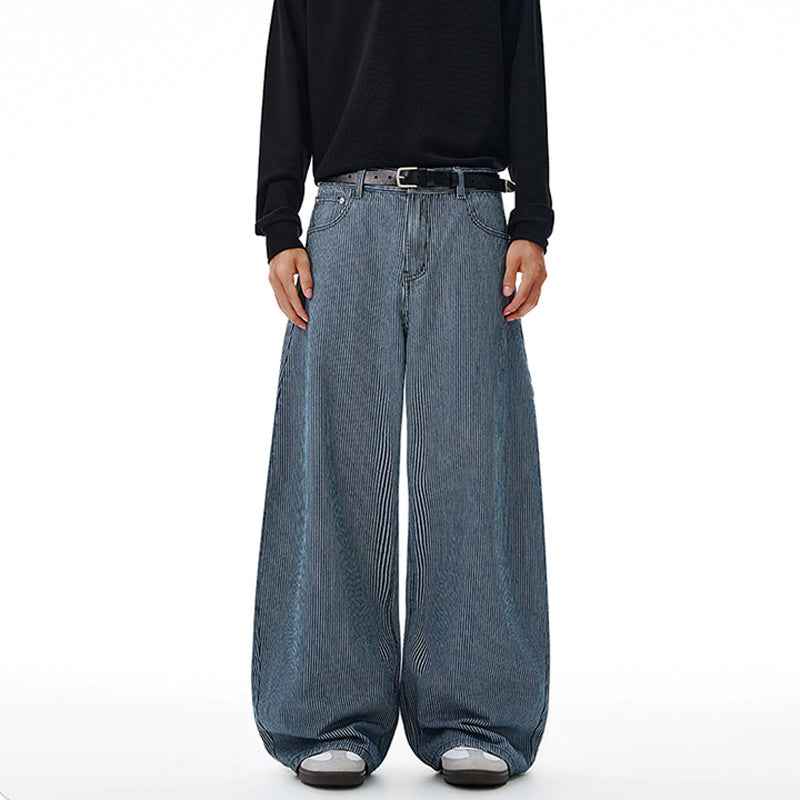 Streetwear Durable Stylish Wide Leg Denim Jeans