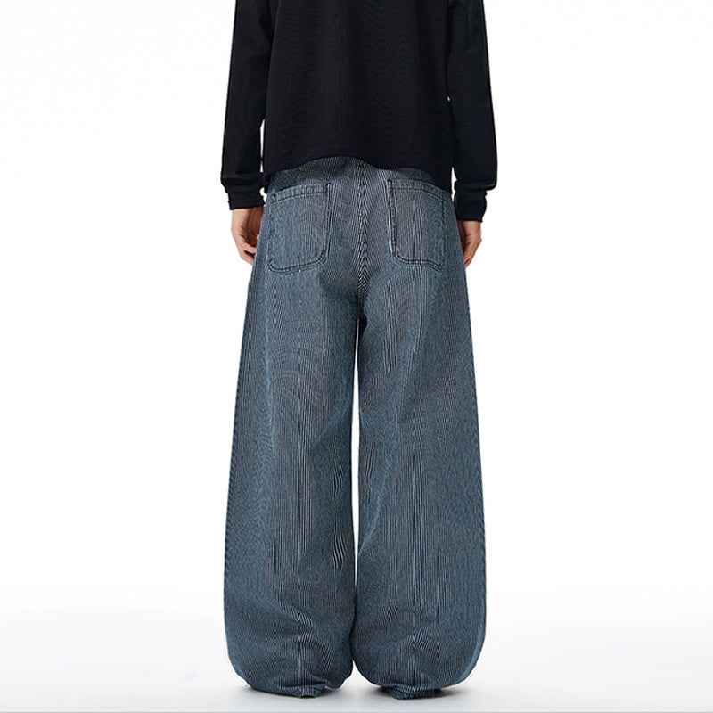 Streetwear Durable Stylish Wide Leg Denim Jeans