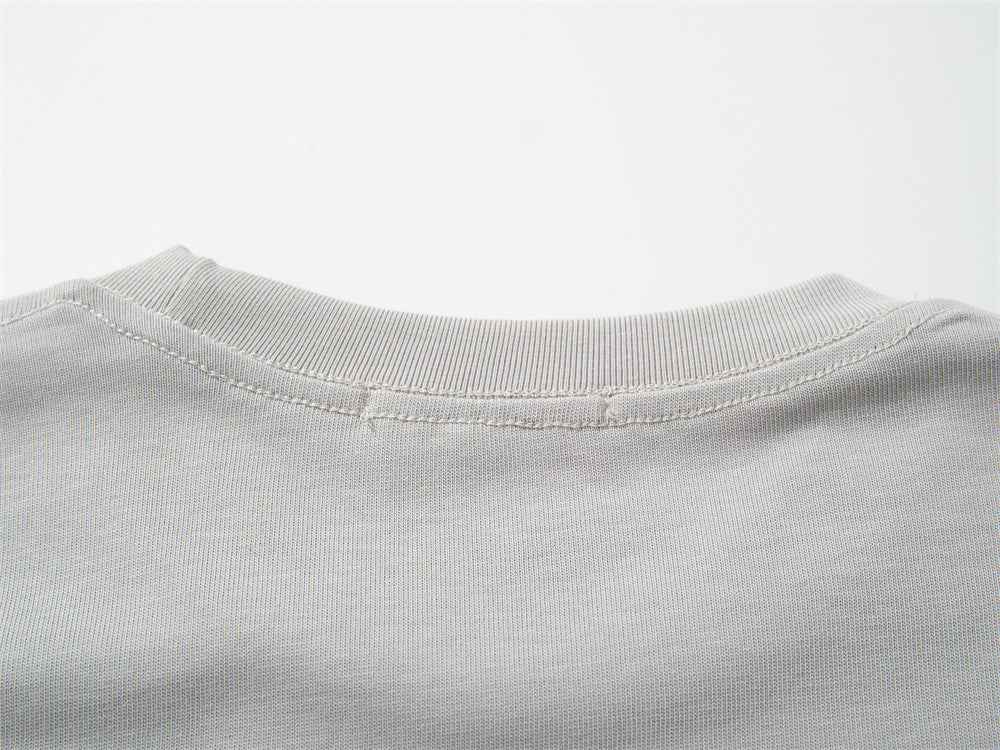 Insulated Color Block Long Sleeve Cross Print T-Shirt