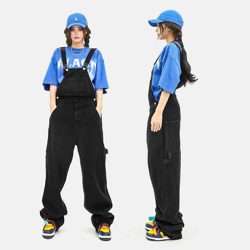 Y2K Classic Overalls Denim Jumpsuit