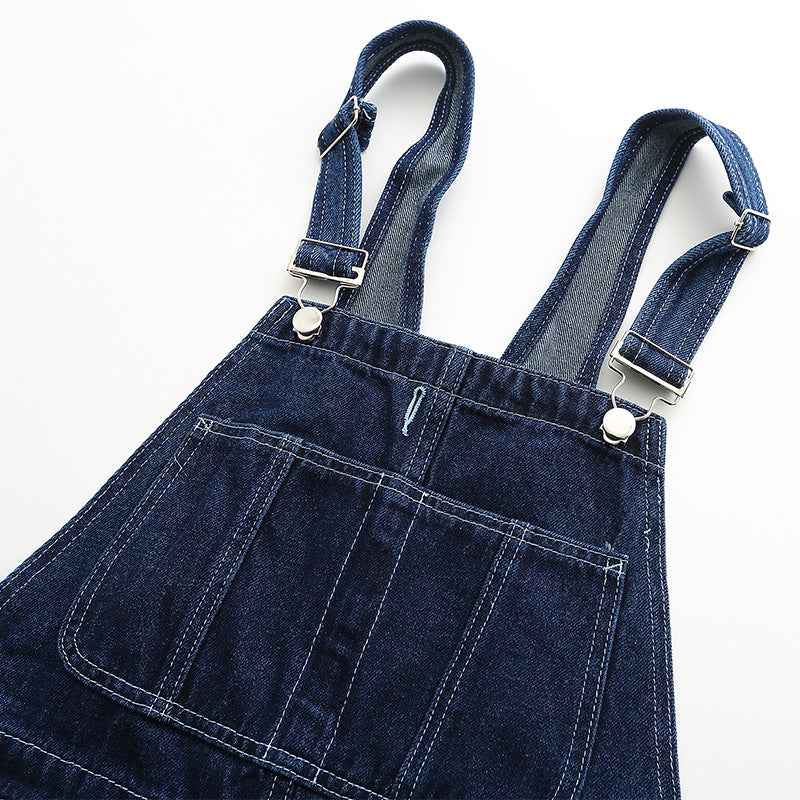 Y2K Classic Overalls Denim Jumpsuit