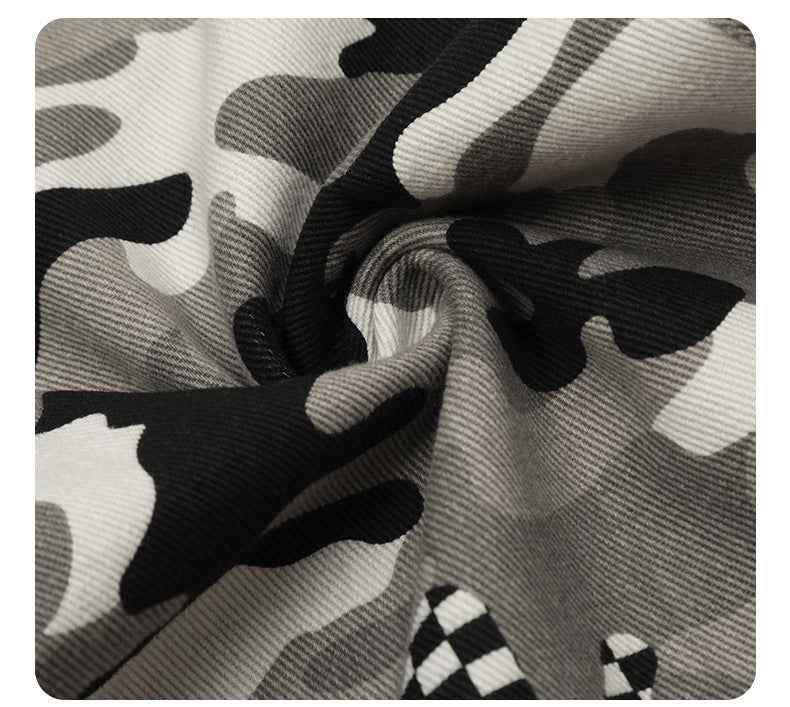 Vintage Lightweight Grsy Camo Cargo Pants