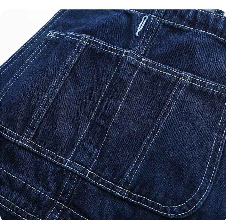 Y2K Classic Overalls Denim Jumpsuit